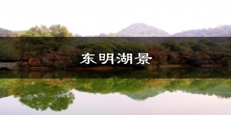 东明湖景今日天气