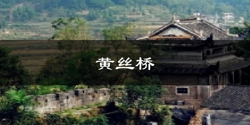 黄丝桥今日天气